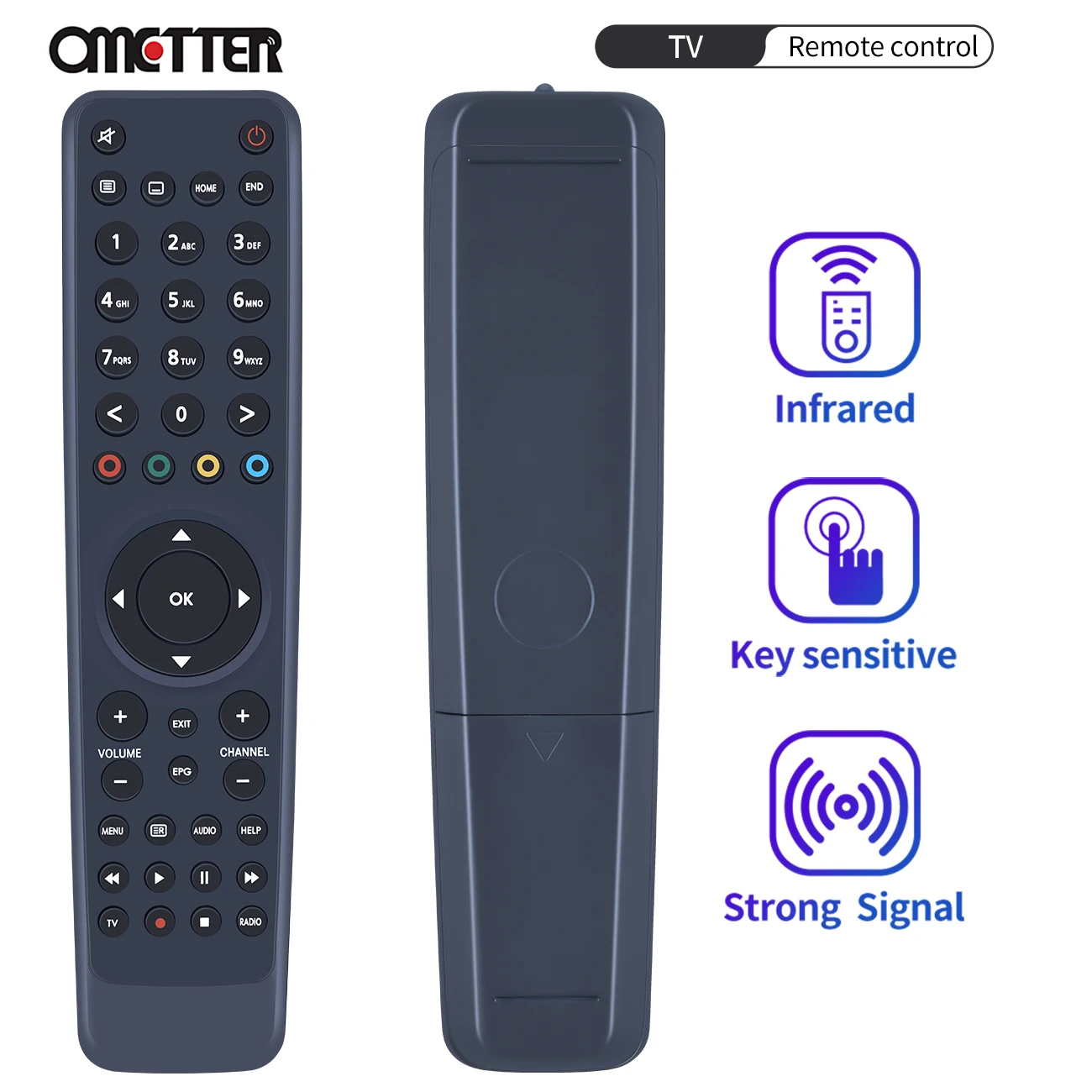 Nuovo Telecomando Per Vu Solo /Solo Mini /Solo2 Openbox S6000Hd Vu Duo X Solo 2 Stb Ultimo 4K Zero Set Top T A8R9