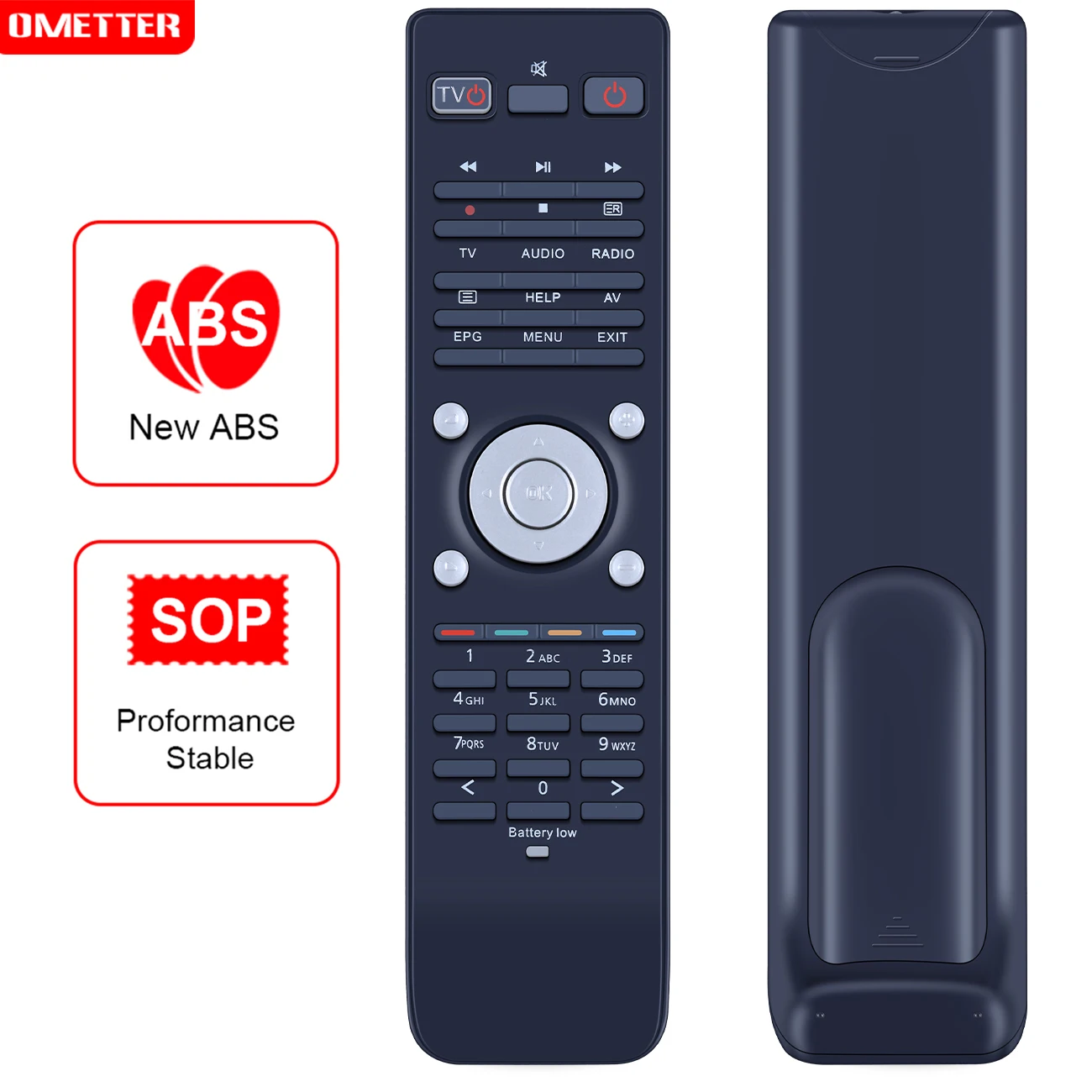 Vu + Telecomando Per Vu Duo2 / Vu + Duo 2 / Vu + Duo / Vu + Uno 4K / Solo 2 Stb Ultimimo 4K Zero Tv Box Con Funzione Universale Tv