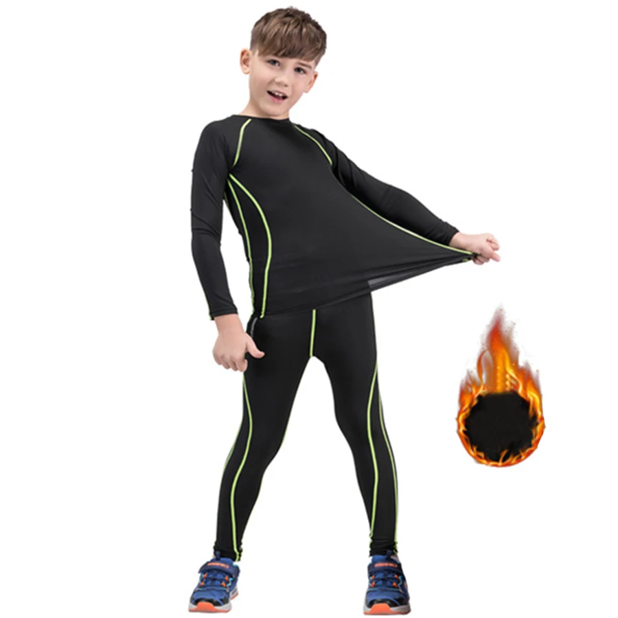Intimo Termico Invernale Set Bambini Warm Long Johns Masculino Summer Fast-Dry Thermo Underwear Boys Girl Lucky John Sportswear