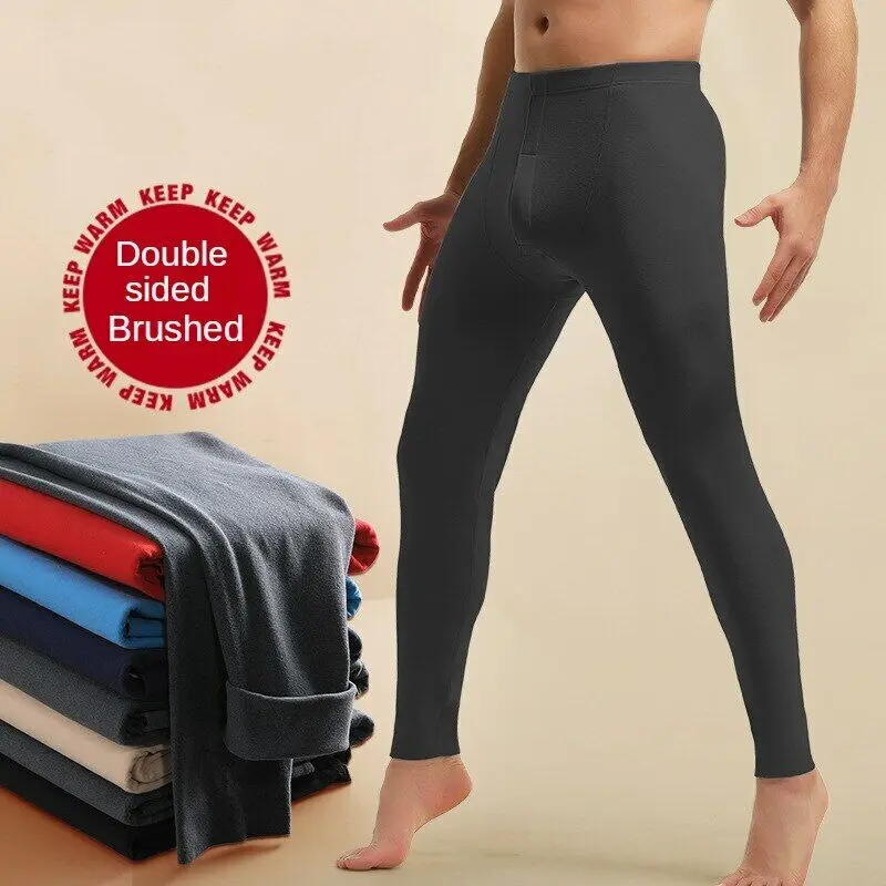 Mutande Lunghe Da Uomo Mutande Da Uomo Leggings Termici Sexy Lucky John Abbigliamento Invernale Pantaloni Termici Da Uomo Biancheria Intima Sexy Panta