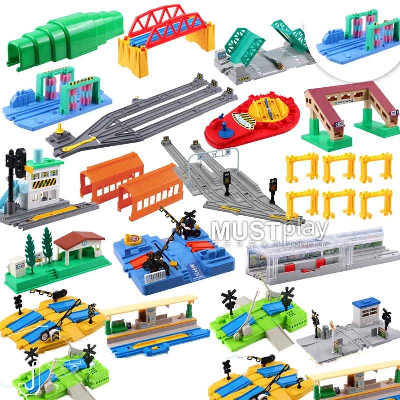 Original Tomica Train Track Takara Tomy Track J Accessori Scena Building Tunnel Bambini Ragazzi Giocattoli Per Bambini Regali Di Compleanno