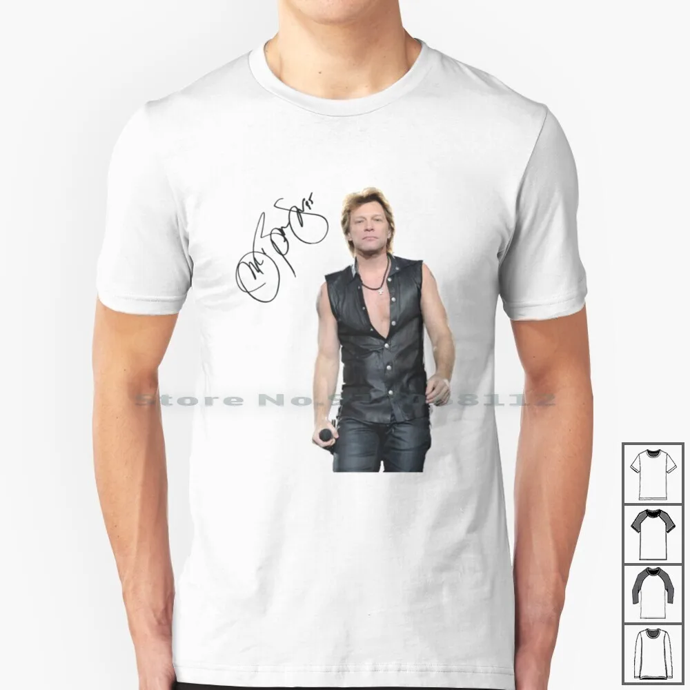 Image Idol Wanted Dead Or Alive Bon Shirt Joti Gift For Fans And Lovers T Shirt 100% Cotton Jovi Girl Jovi Bon Legend Music