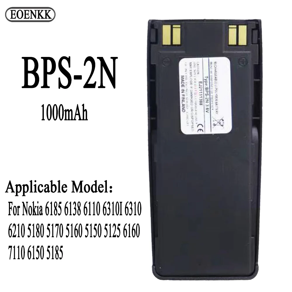 Bps-2N Batteria Per Nokia 6185 6138 6110 6310I 6310 6210 5180 5170 5160 5150 5125 6160 7110 6150 5185 Capacità Originale Riparazione Pa