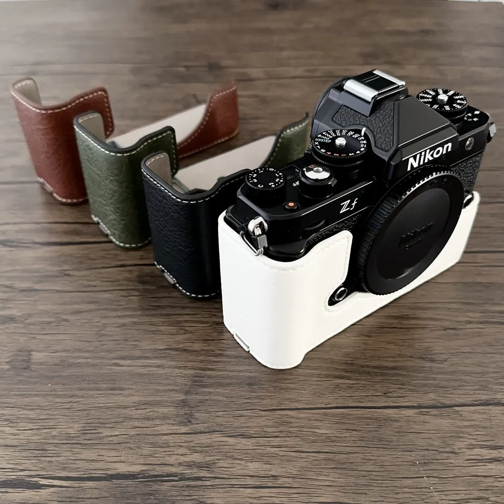 Borsa Base In Pu Mezza Copertura Per Fotocamera Mirrorless Nikon Z F