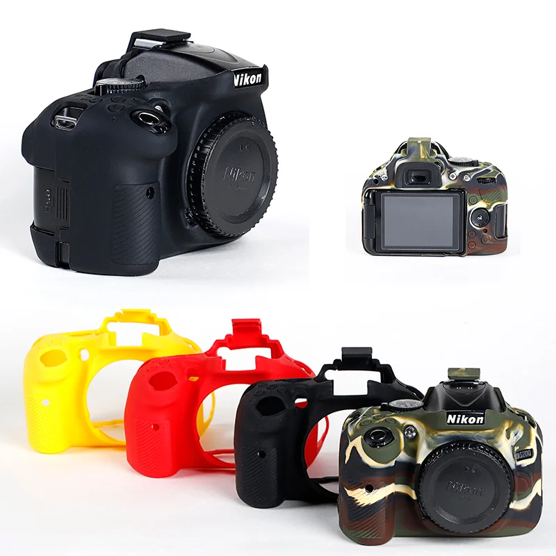 Custodia Morbida In Silicone Nikon D5200 Custodia Per Fotocamera Custodia In Silicone Custodia Per Fotocamera In Gomma Per Nikon D5200 Custodia Protet