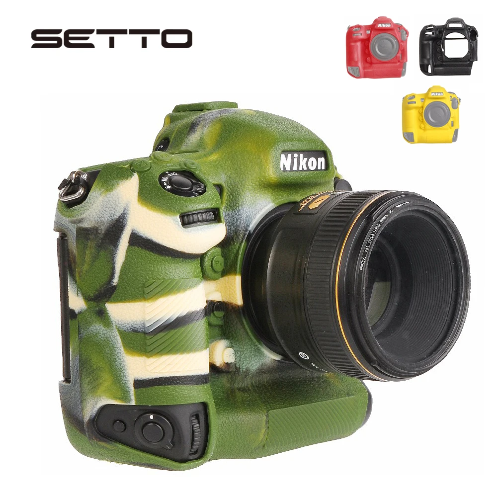 Setto Custodia Protettiva Per Fotocamera In Morbida Gomma Siliconica D5 Per Custodia Protettiva Per Fotocamera Nikon D5 Dslr