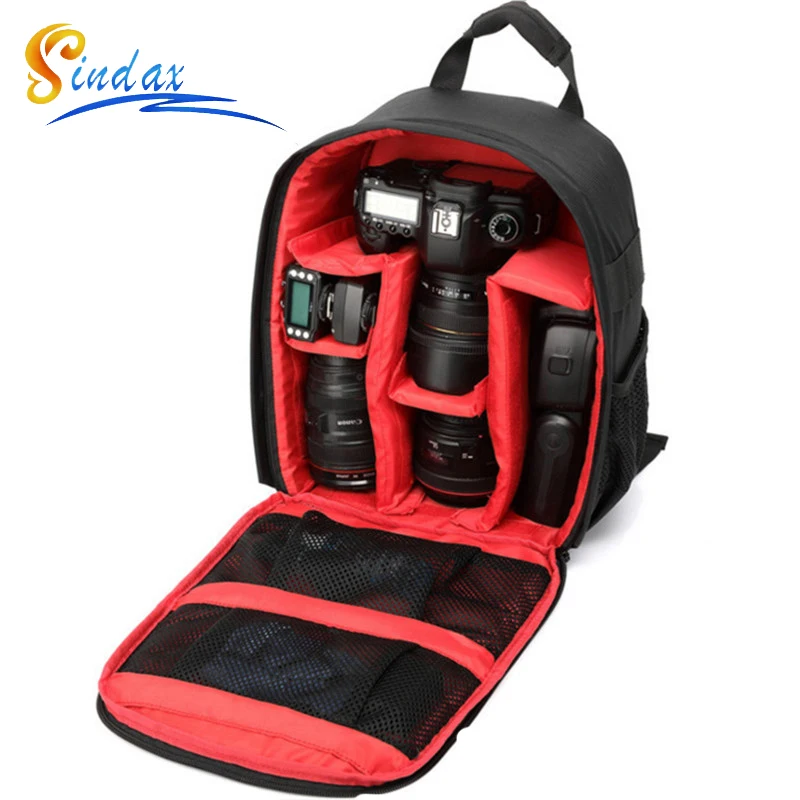Zaino Per Fotocamera Multifunzionale Video Digital Dslr Bag Custodia Per Fotocamera Da Esterno Impermeabile Per Nikon/Per Canon/Dslr