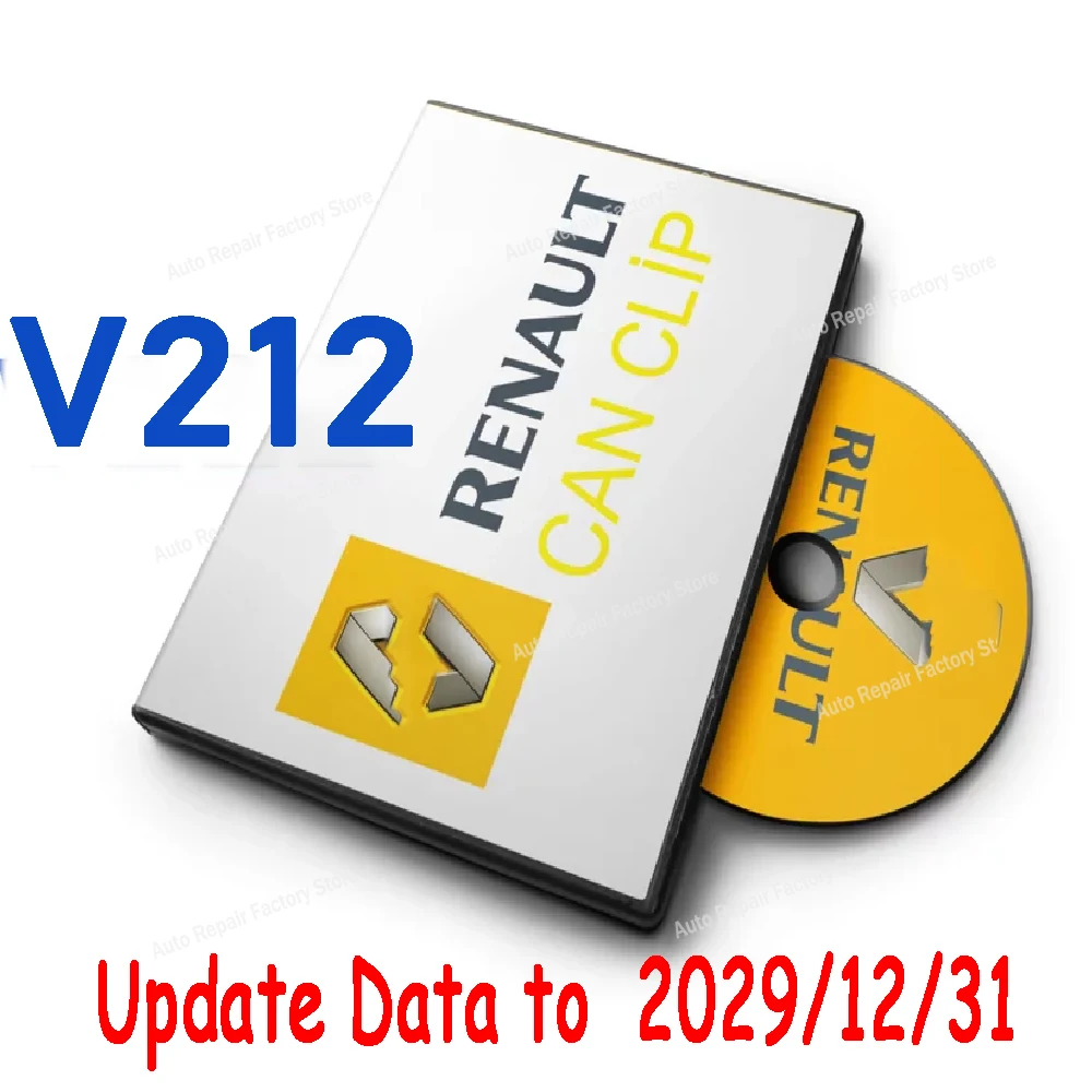 È Possibile Clip Di Recente V212 Per I Dati Di Aggiornamento Del Software Diagnostico Renault Obd2 Per Il Ricamo E La Toppa