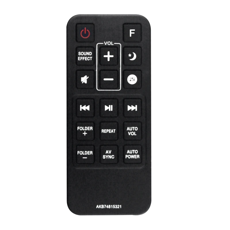 Telecomando Sostitutivo Per Soundbar Lg Sh5B Sj5Y Spj5B-W Sj4Y Spj4B-W
