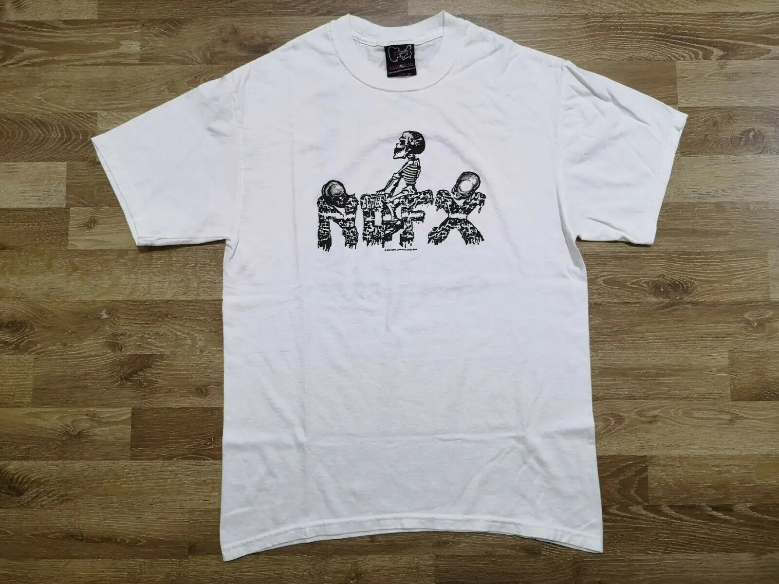 True Vintage Og 2000'S Nofx Gigan Tour 1988 Album Promo T Shirt Tour Fat Wreck