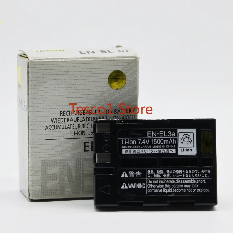 Nuovo Originale Per Nikon D100 D50 D70 D70S Slr Macchina Fotografica En-El3A El3 Batteria 1400Ma Parti Di Ricambio