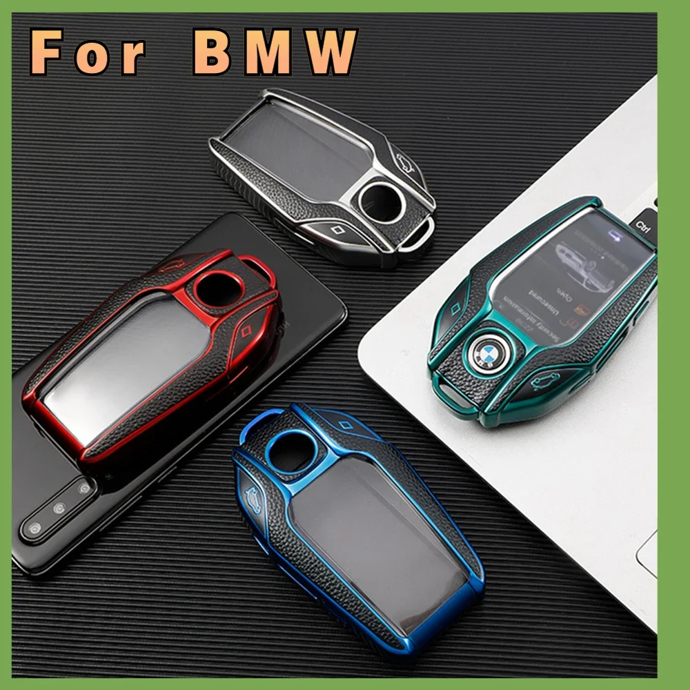 Tpu Leather Tpu Key Skin Car Led Display Key Cover Key Case Per Bmw 5 7 Series G11 G12 G30 G31 G32 I8 I12 I15 G01 X3 G02 X4 G05