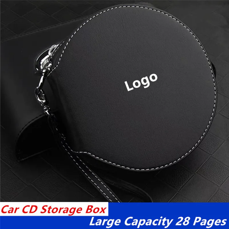 Car Portable Cd Dvd Case Disc Storage Organizer Bag Per Mini Cooper One S Jcw R55 R56 R50 R53 R60 F55 F56 Accessori Per Auto