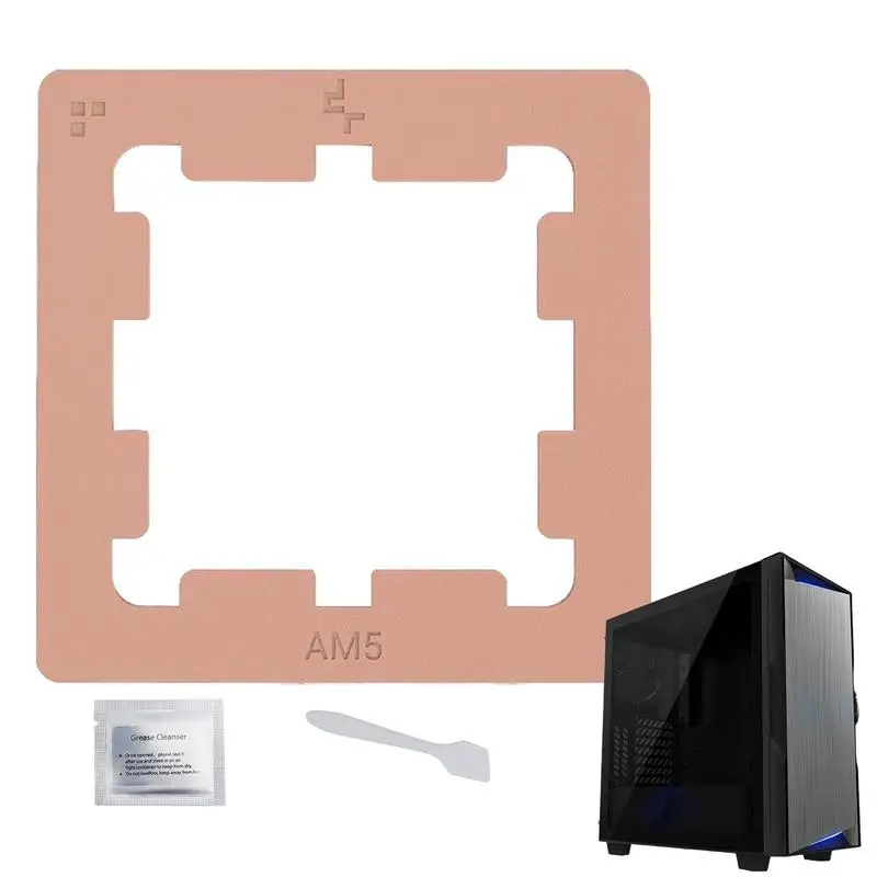 New Cpu Cooler Thermal Pad Paste Guard Foramd Am5 7950X 7900X 7700X 7600X Cpu Processor Patch Termoconduttiva In Metallo