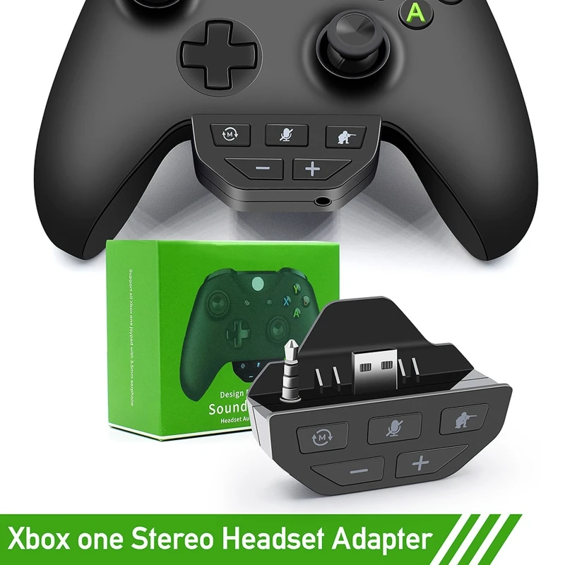 2022 Nuovo Controller Adattatore Per Cuffie Stereo Con Impugnatura-Adattatori Audio Convertitore Per Cuffie Per-Gamepad Wireless Xbox One