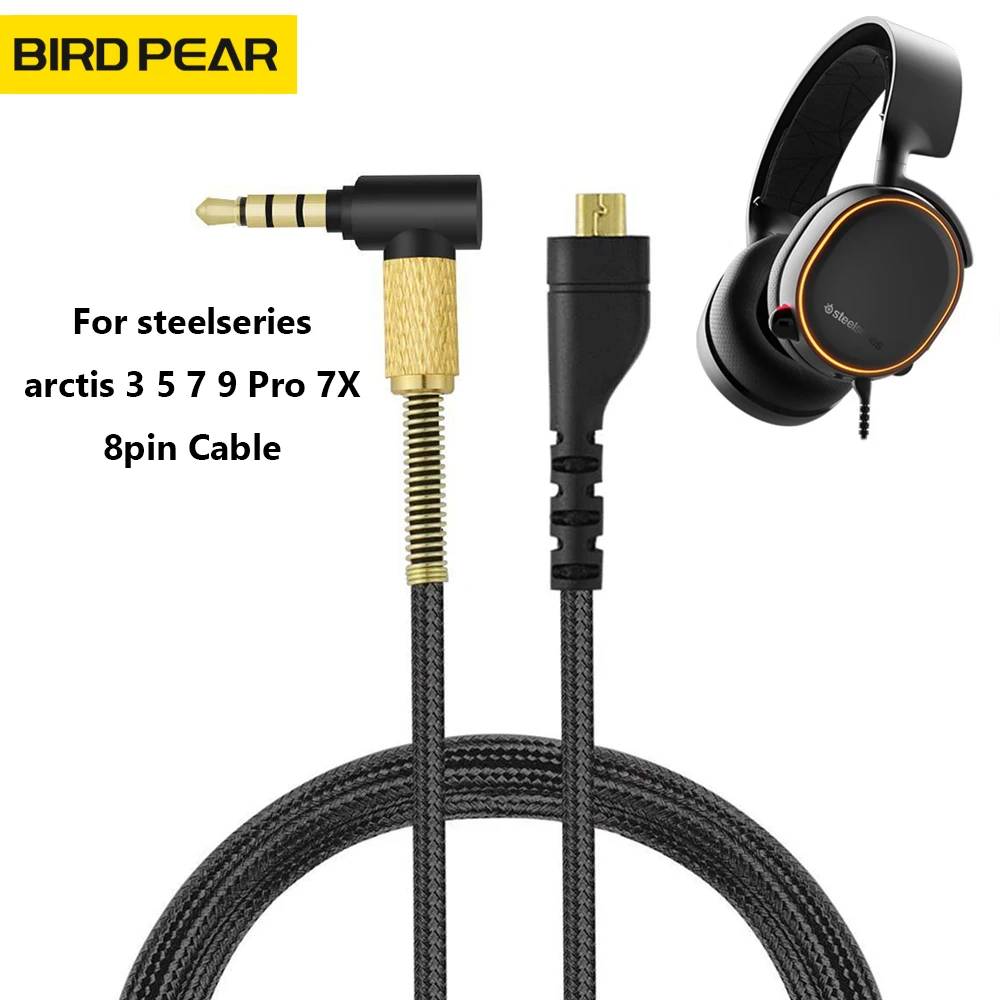 Cavo Audio Sostitutivo Per Cuffie Da 3.5Mm Per Cuffie Da Gioco Wireless Steelseries Arctis 3 5 7 9X Pro Per Ps4 / Xbox One