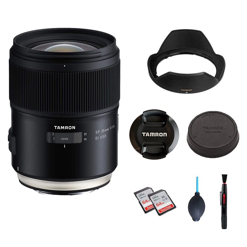 Tamron Sp 35Mm F/1.4 Di Usd F045 Obiettivo Principale Per Fotocamera Dslr Full Frame Per Montaggio Canon O Nikon