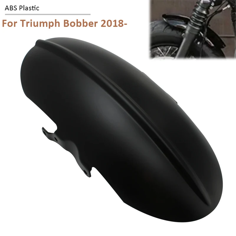 Moto Parafango Anteriore Corto Parafango Carenatura Per Triumph Bobber Black Bonneville Speedmaster 1200 2018-