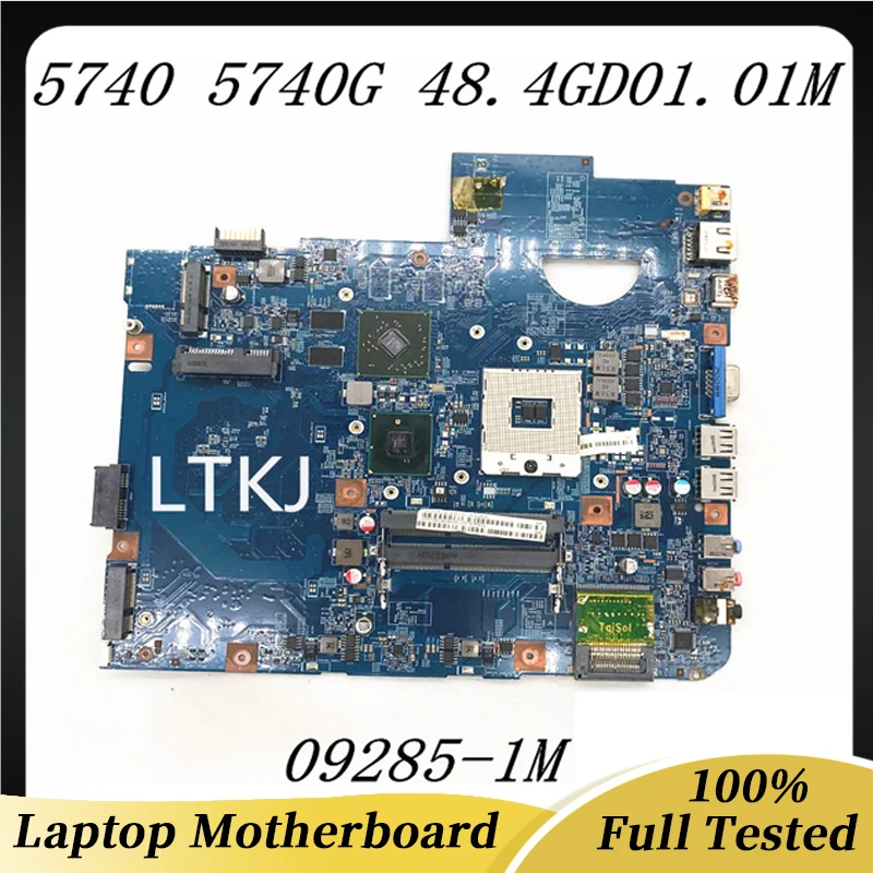 Per Acer 5740 5740G Motherboard 09285-1M Scheda Madre Per Laptop Hm55 Ddr3 100% Perfettamente Funzionante