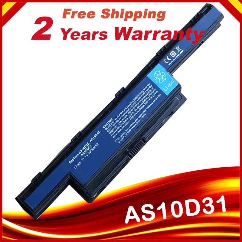 Batteria Per Acer As10D31 As10D51 Aspire 4741 5253 5251 5336 5349 5551 5552 Travelmate 5740 5735 5735Z 5740G Nv55C Nv50A Nv53A