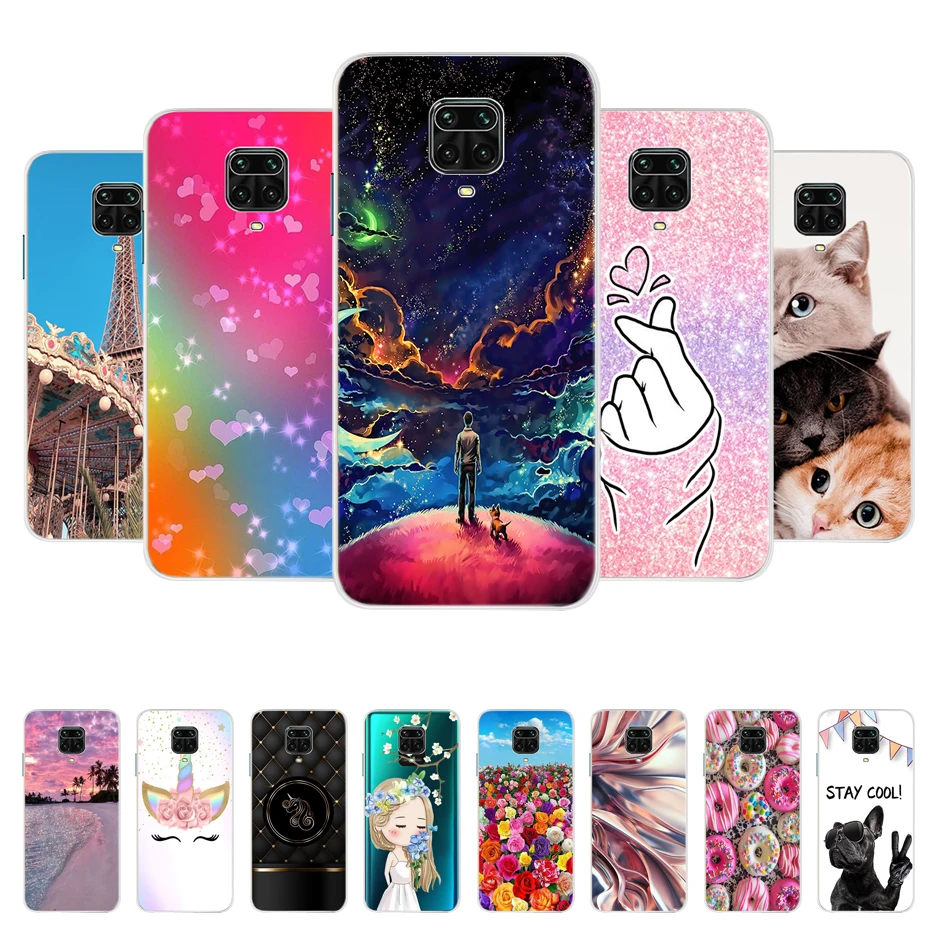 Custodia Morbida In Silicone Tpu Per Xiaomi Redmi Note 9 Pro Custodia Per Xiaomi Xiaomi Redmi Note 9 Pro Max 9 S 9 S Cover Posteriore Capas
