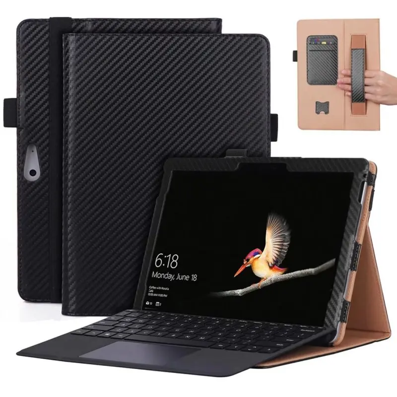 Custodia Per Microsoft Surface Pro 8 7 6 5 4 /Pro Lte, Custodia Protettiva Robusta All-In-One Con Portapenne Per Surface Go2 Go3