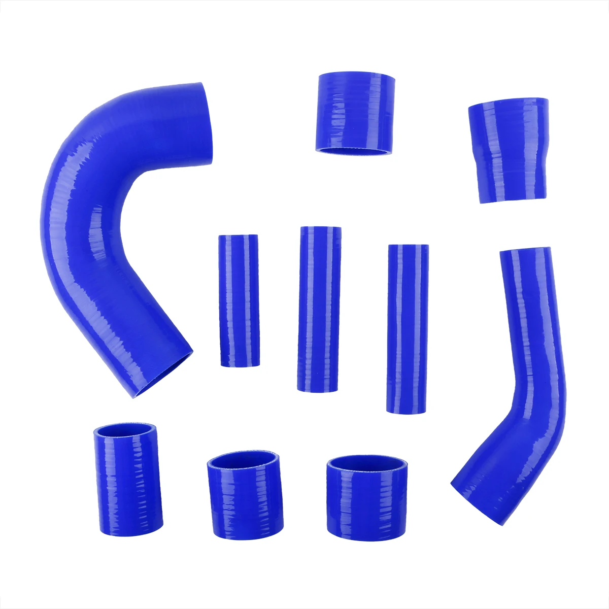 Nuovo Silicone Turbo Intercooler Tubo Tubo Tubo Tubo Condotto Set Kit Per Mitsubishi Lancer Evolution Evo X 10 2008 2009 2010 2011