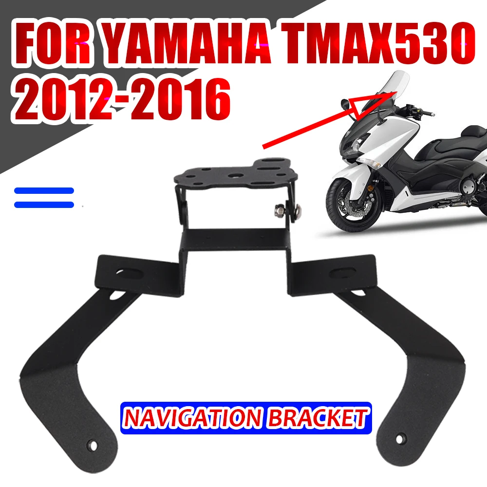 Per Yamaha Tmax530 Tmax 530 T-Max 530 Accessori Moto Smart Phone Piastra Di Navigazione Gps Staffa Manubrio Adapt Holder