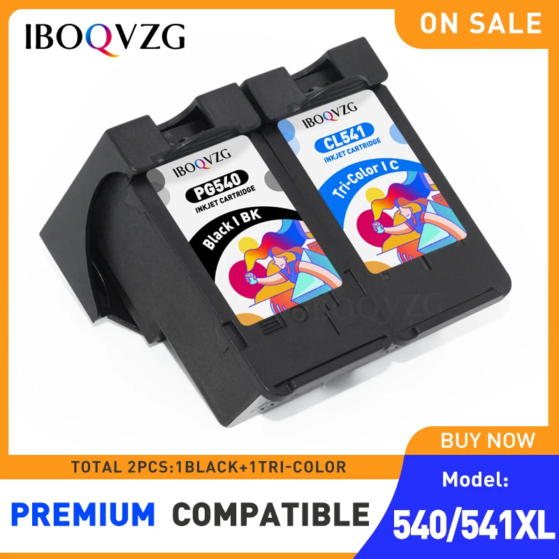 Cartuccia Di Inchiostro Muslimex Pg-540 Cl-541 Per Canon Pg 540 Cl 541 Pg-540 Cartucce Di Inchiostro Pixma Mg3150 Mg3550 Mg4250 Mg3250 Mg3255 Mg415