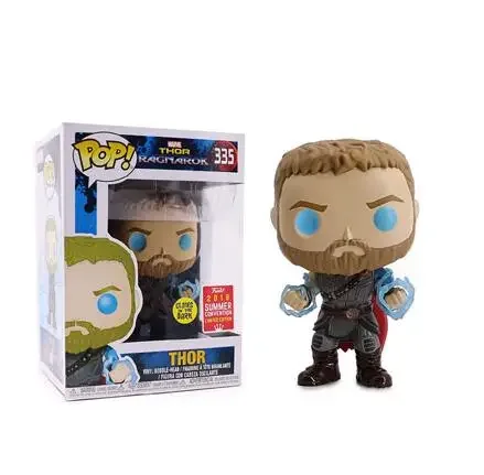 Funko Pop Marvel Thor Ragnarok Thor #335 Action Figure Toys Collection Bambole Regali Per Bambini Pop Figure