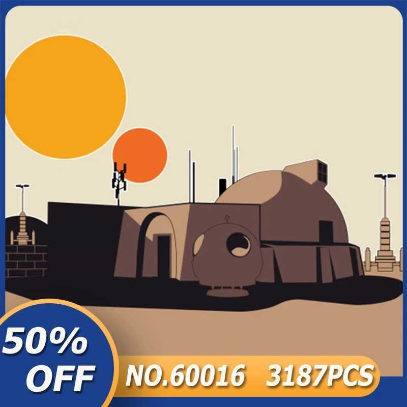 Nuovo Lepinblock 60016 Mos Eisley Cantina Compatibile 75290 Building Blocks Mattoni Giocattoli Educativi Regali Di Compleanno