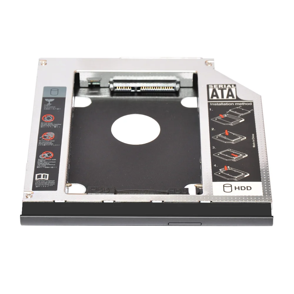 2 ° Hdd Ssd Hard Disk Caddy Per Hp Compaq 6530B 6535B 6730B 6730S Con Cornice