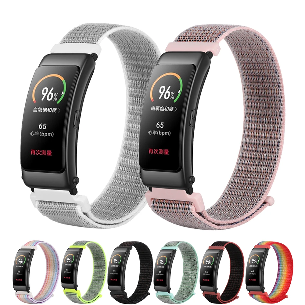 Cinturini Ad Anello In Nylon Da 16Mm Per Huawei Talkband B6/B3 Cinturino Sportivo Con Cinturino Intelligente Per Cinturino Huawei B6 Accessorio Correa