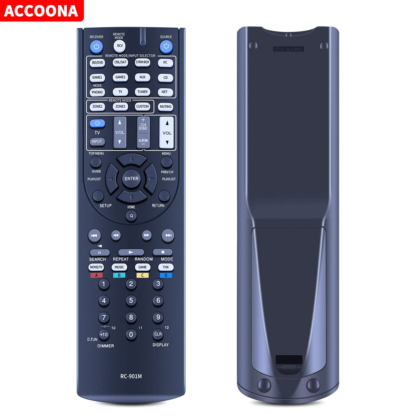 Telecomando Per Onkyo Rc-900M Tx-Rz800 Tx-Rz900 & Integra Rc-901M Dtr-20.7 Dtr-30.7 Dtr-40.7 Dhc-60.7 Rete A/V Av Reciever