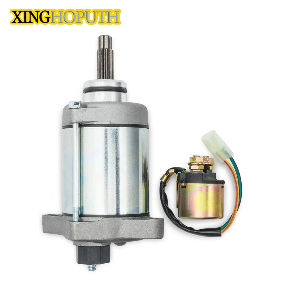 Motorino Di Avviamento E Relè Solenoide Per Honda Rancher 420 Trx420 2007-2014 Muslimah