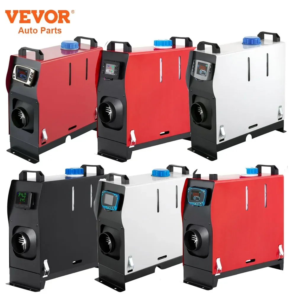 Vevor Riscaldatore Per Auto Diesel Air Heat 5/8Kw 12V Con Telecomando Interruttore Lcd Silenziatore Per Camion Barca Rv Parcheggio Riscaldamento Ausil
