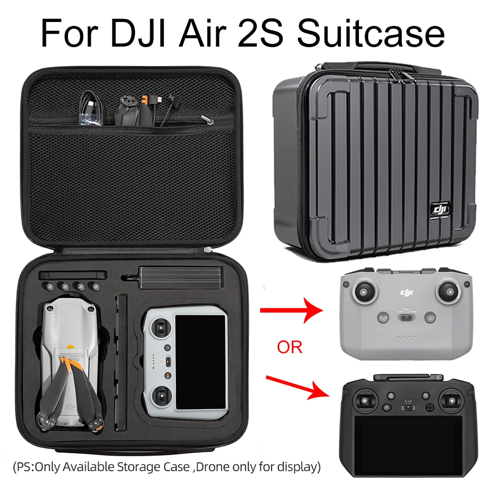 Per Dji Mavic Air 2 Valigia Zaino Borsa A Tracolla Drone Per Dji Air 2 S Scatola Di Immagazzinaggio Custodia Rigida Accessori Per Borse