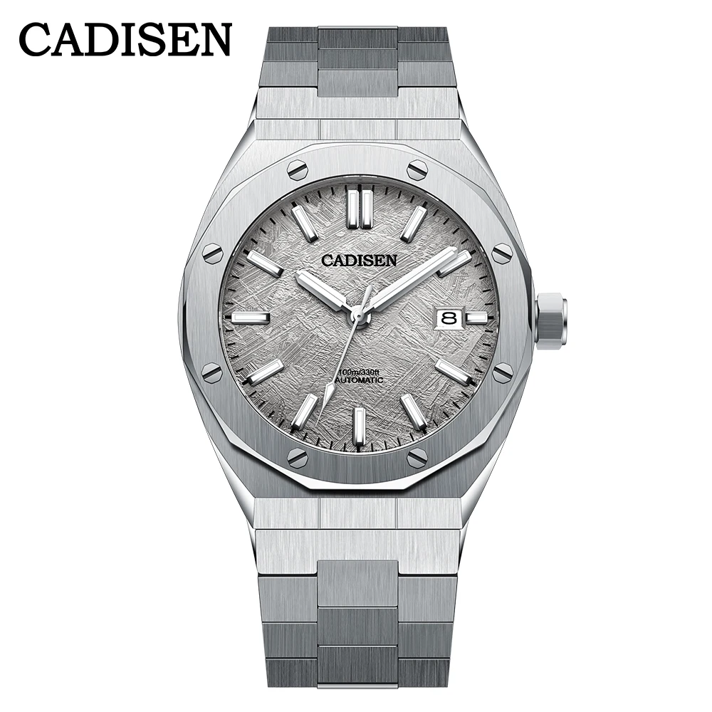Cadisen/Cadisen Orologio Meccanico Da Uomo In Acciaio Inossidabile Movimento Giapponese Orologio Da Uomo Impermeabile Da Lavoro