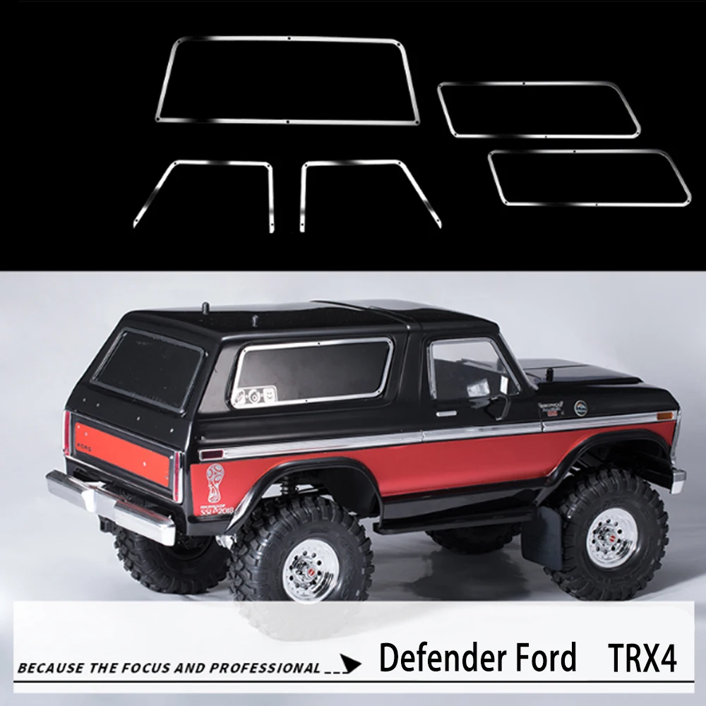 Traxxas Trx4 Ford Telaio Per Finestra Interamente In Metallo Adatto Per Traxxas Trx4 Ford