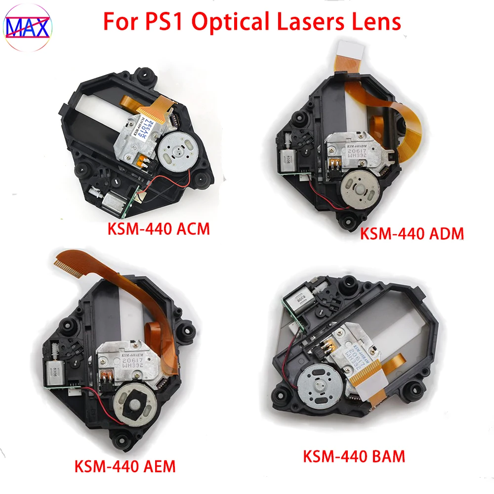 5 Pz/Lotto Ksm-440Acm Ksm-440Adm Ksm-440Aem Ksm-440Bam Testa Laser Per Console Di Gioco Ps1 Obiettivo Laser Ottico Per Sony Playstation 1