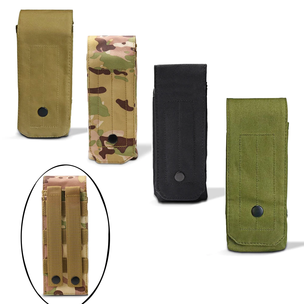 Tactical Molle Single Magazine Pouch Army Military Ak M4 Ammo Clip Rifle Pistol Mag Bag Caccia Cartuccia Pouch Multicam Holder