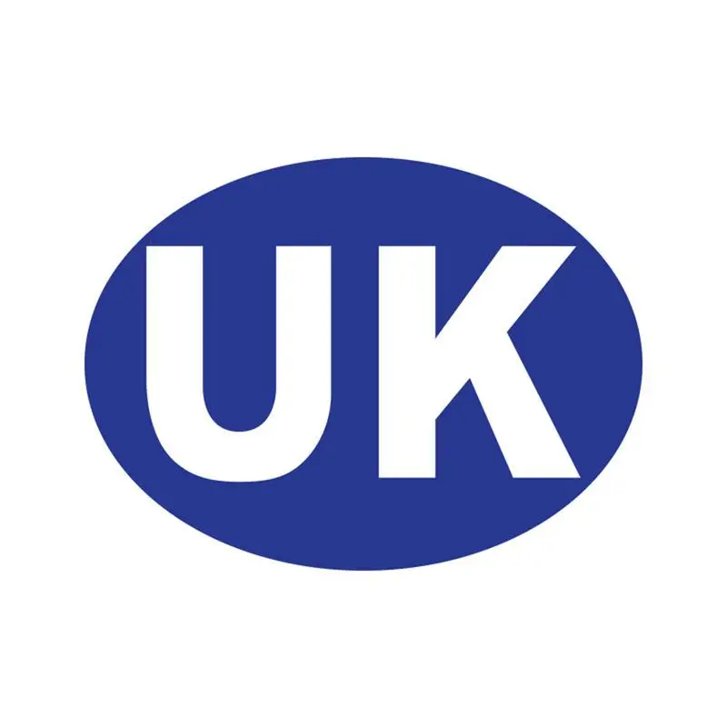 Uk Car Sticker British Euro Uk Bumper Sticker British Euro Uk Bumper Sticker Auto Oval Stickers Regno Unito Decalcomania Tear