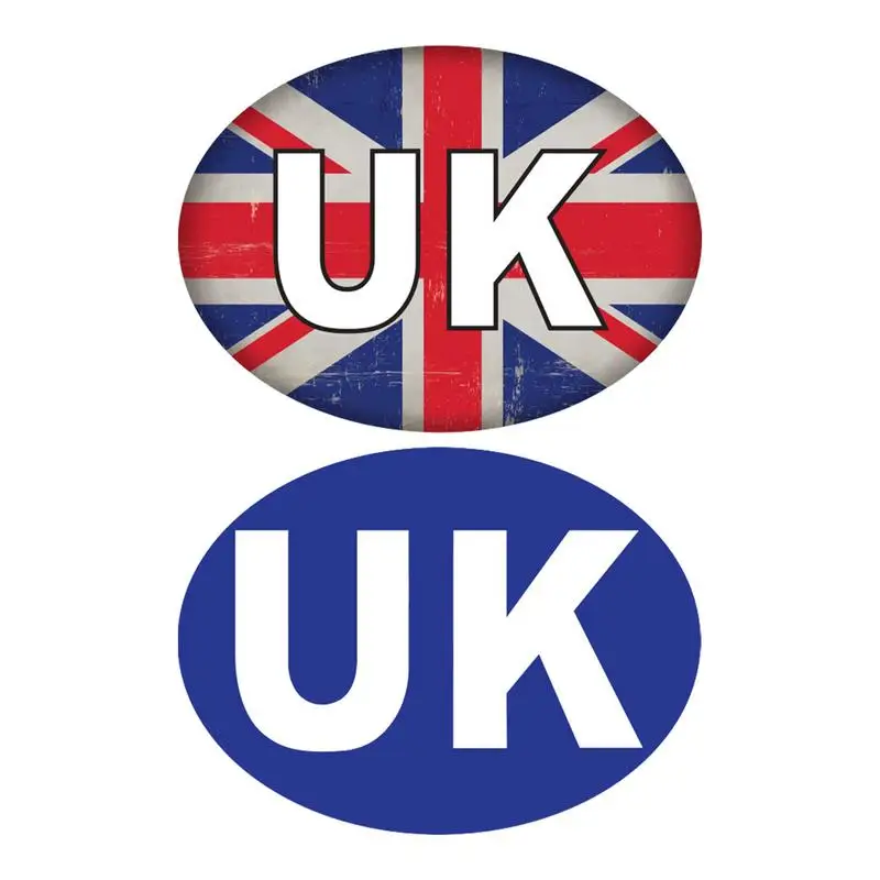 Ovale Uk Sticker Truck Car Decal Bumper Sticker British Euro Uk Bumper Sticker Auto Oval Stickers Regno Unito Decalcomania Tear