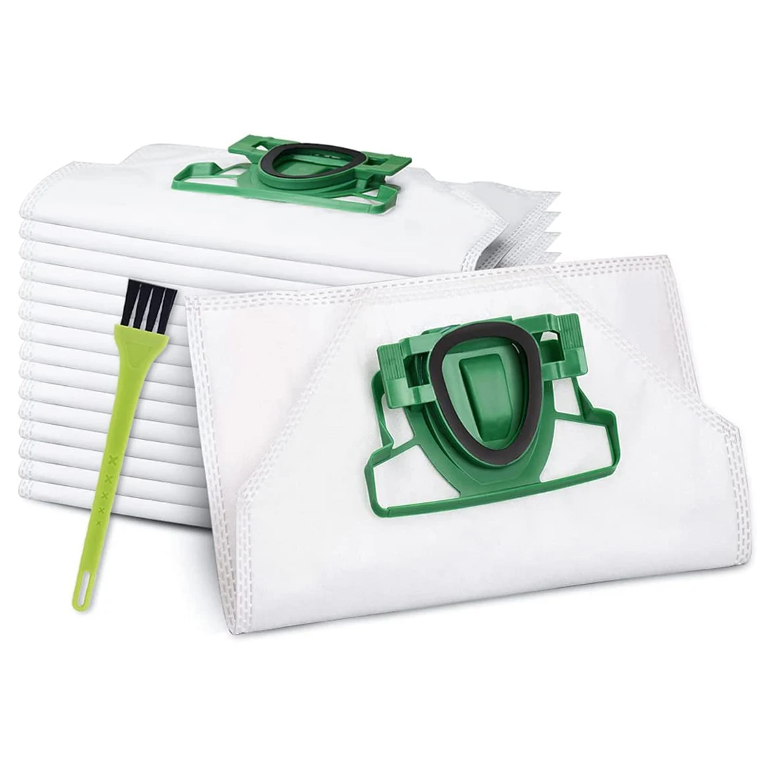 16Pcs Replacement Bags For Vorwerk Kobold Vk200 Fp200 Vacuum Cleaner, Dust Cleaning Bags Accessories Kit