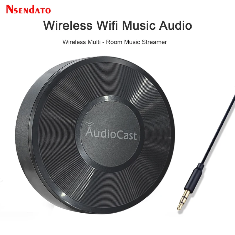 M5 Audiocast Per Airplay Wireless Music Audio Speaker Receiver 2.4G Wifi Hifi Music Per Dlna Airplay Adapter Spotify Streamer