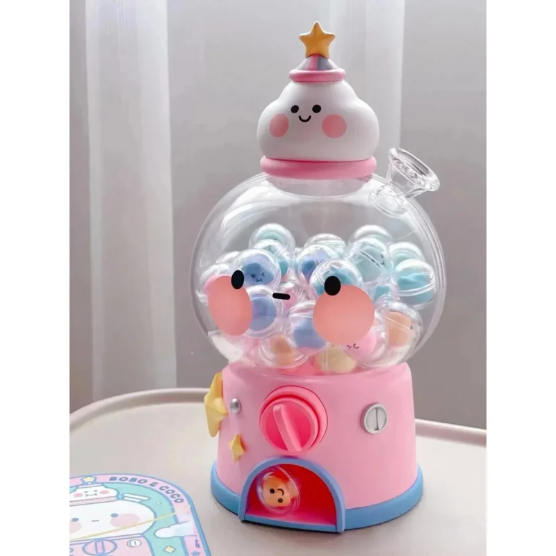 Bobo Coco Gashapon Machine Bobo & Coco A Tiny Balloon Toy Figure Kawaii Doll Girl Gift Decoration