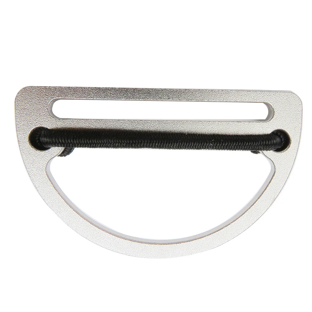 Scuba Dive D Ring Weight Belt Stopper Slider Keeper Con D-Ring Harness Fermo Fermaglio Fibbia Argento Per Fettuccia Diving Sport