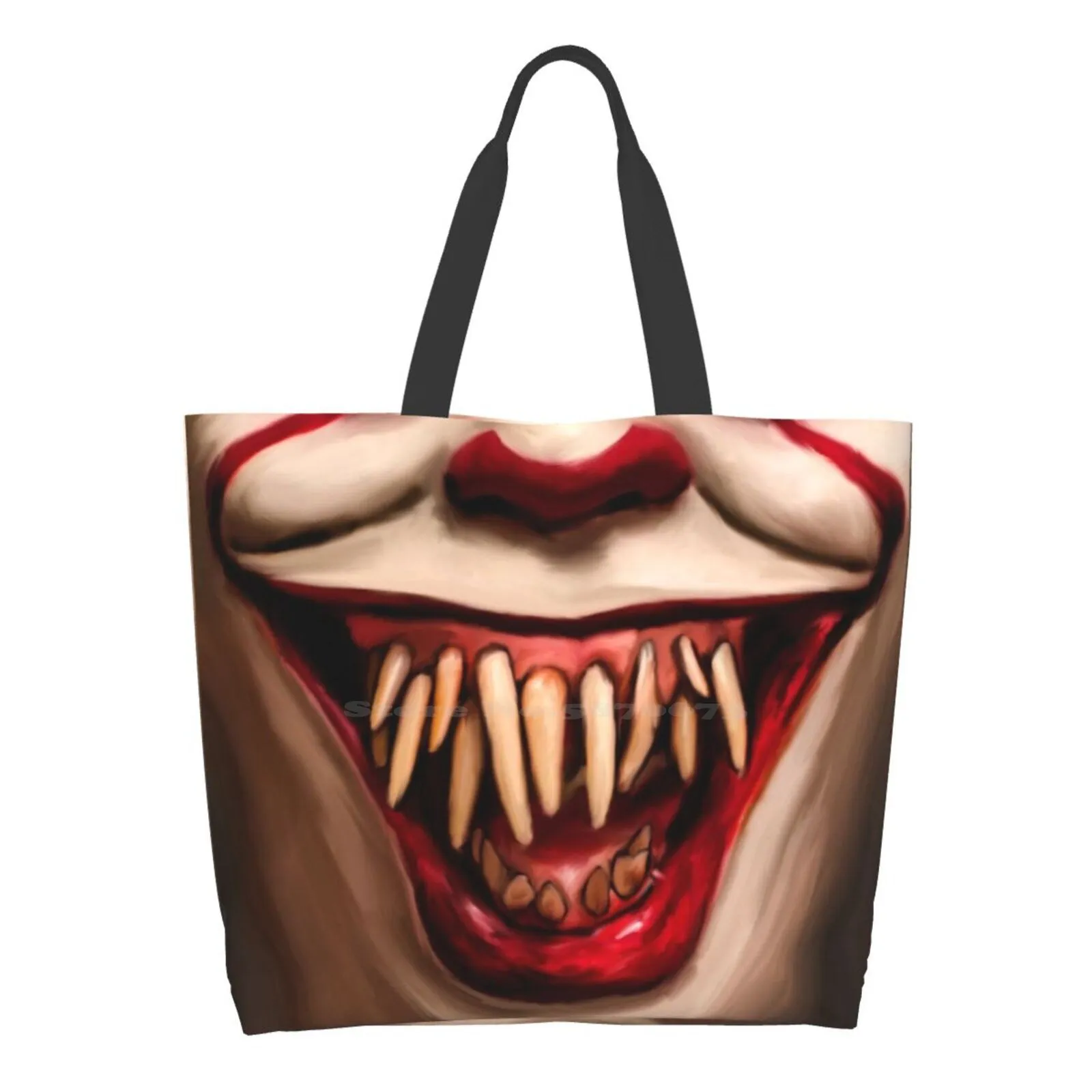 It Clown Face Girls Borse Borse A Tracolla Large Size It Clown It Stephen King Horror Halloween Evil Clown Spaventoso Spettrale It Clown