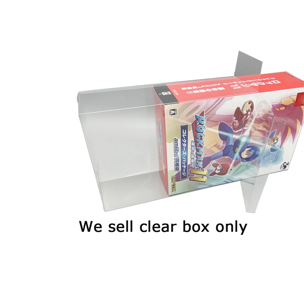 Scatola Di Raccolta Per Ns Switch Per Megaman 11 Amiibo Scatola Di Visualizzazione Della Protezione Della Versione In Bundle