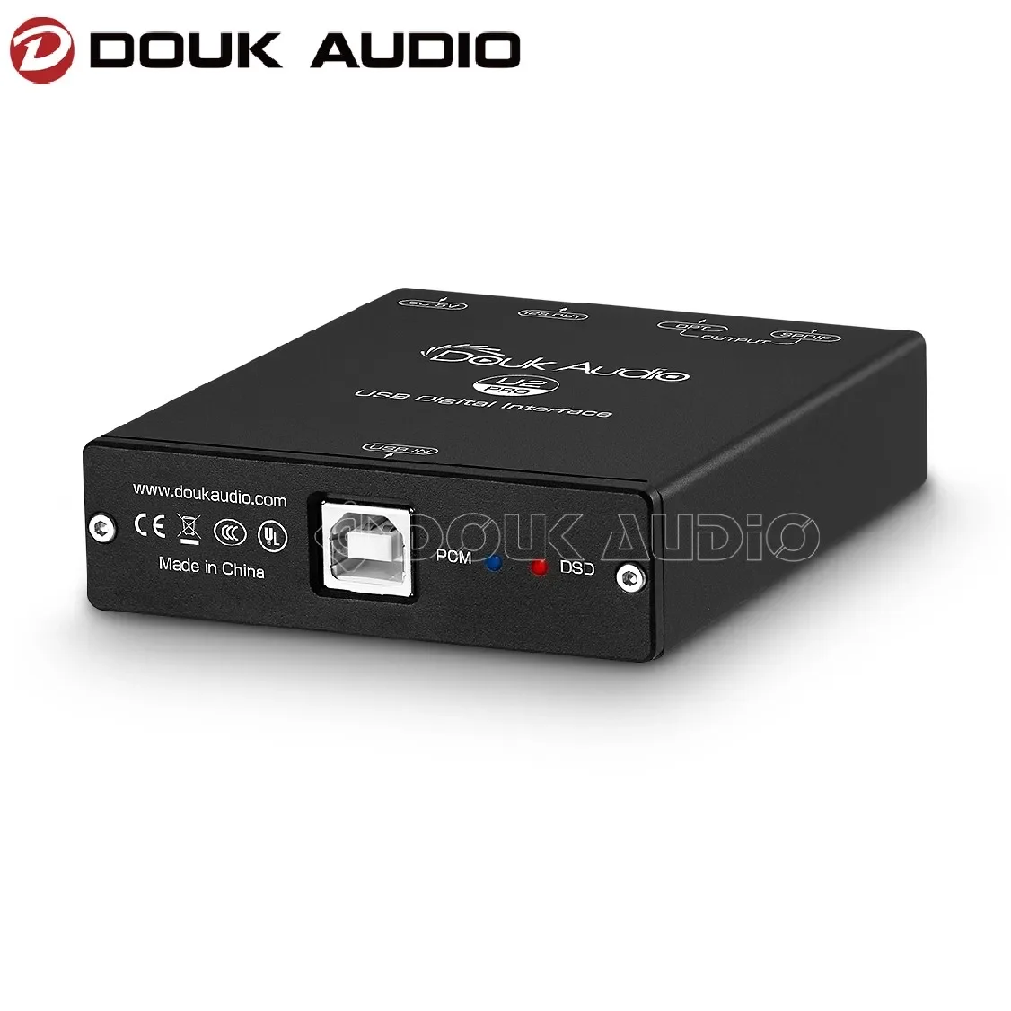 Douk Audio Xmos Xu208 Usb A Coassiale/Ottica/12S Convertitore Digitale Audio Interface Adapter Dsd256 Pcm384Khz